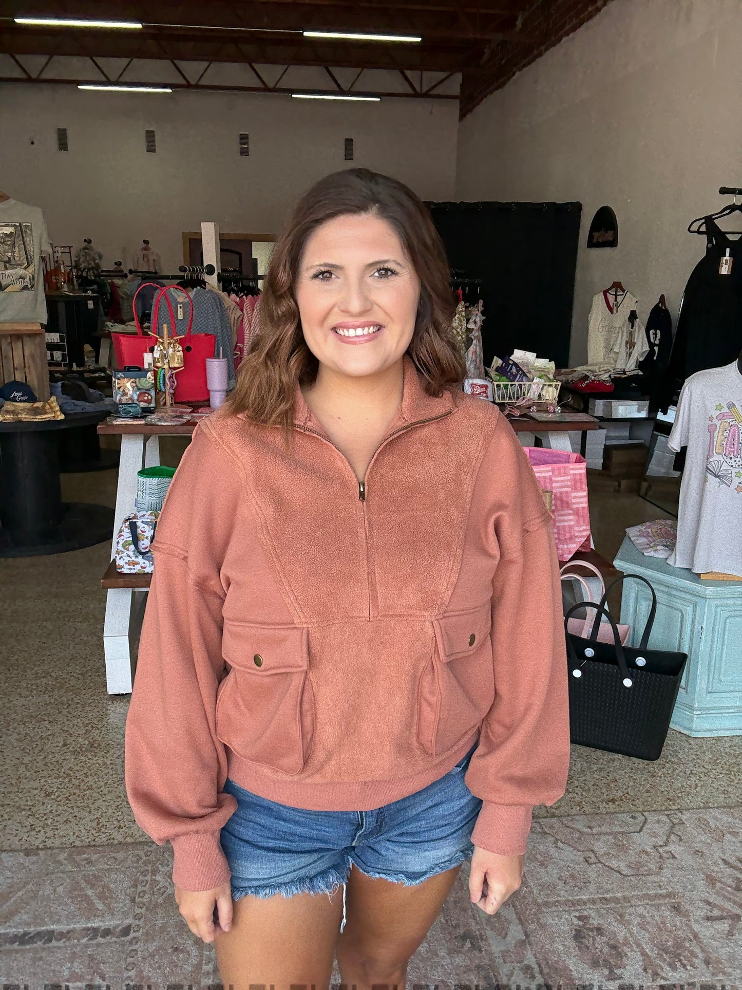Camel Pullover