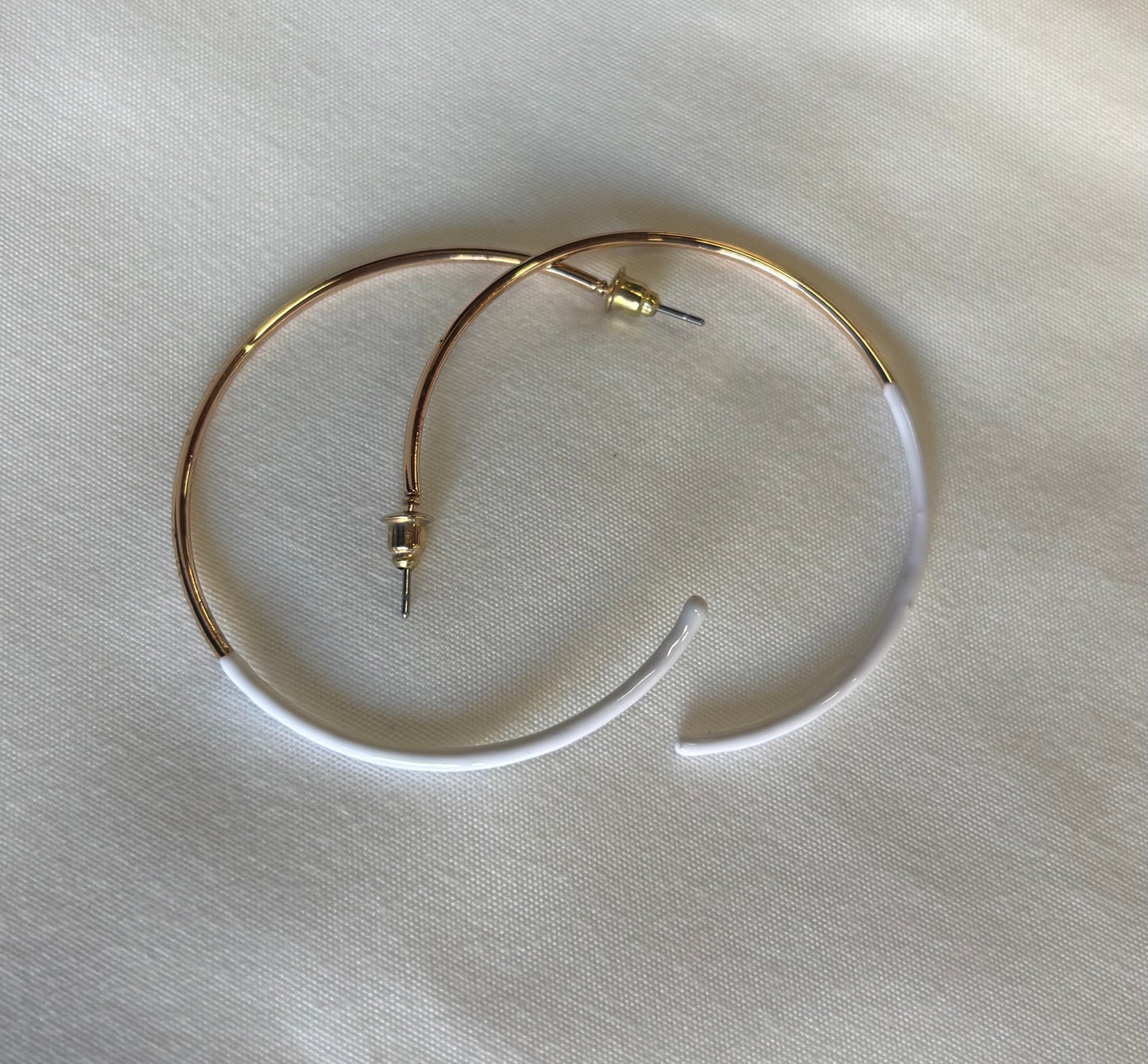 Color Block Hoops