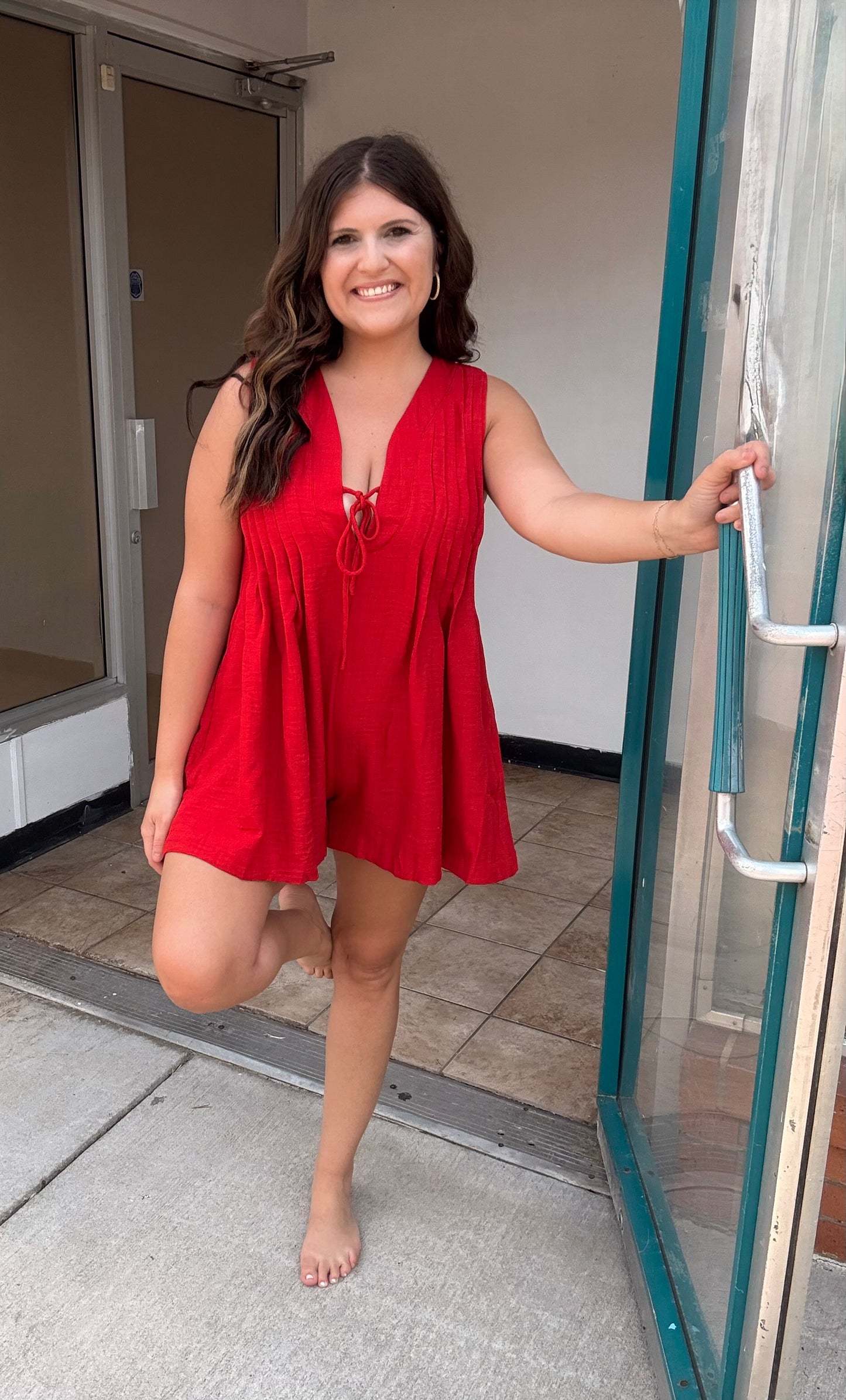 Cherry Pop Romper
