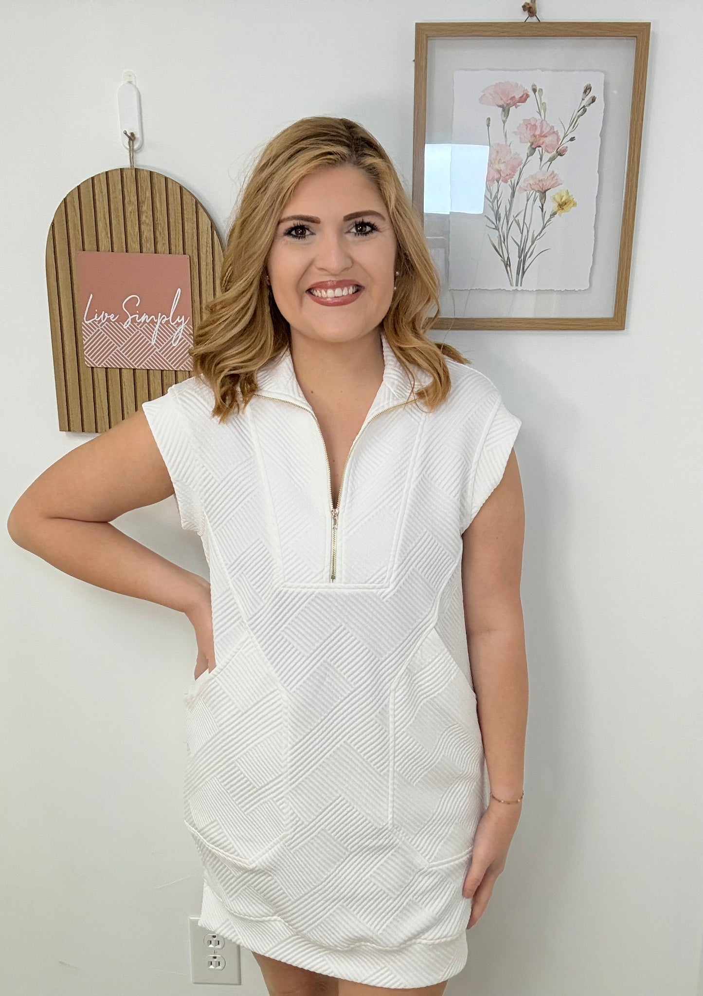 White Rose Dress