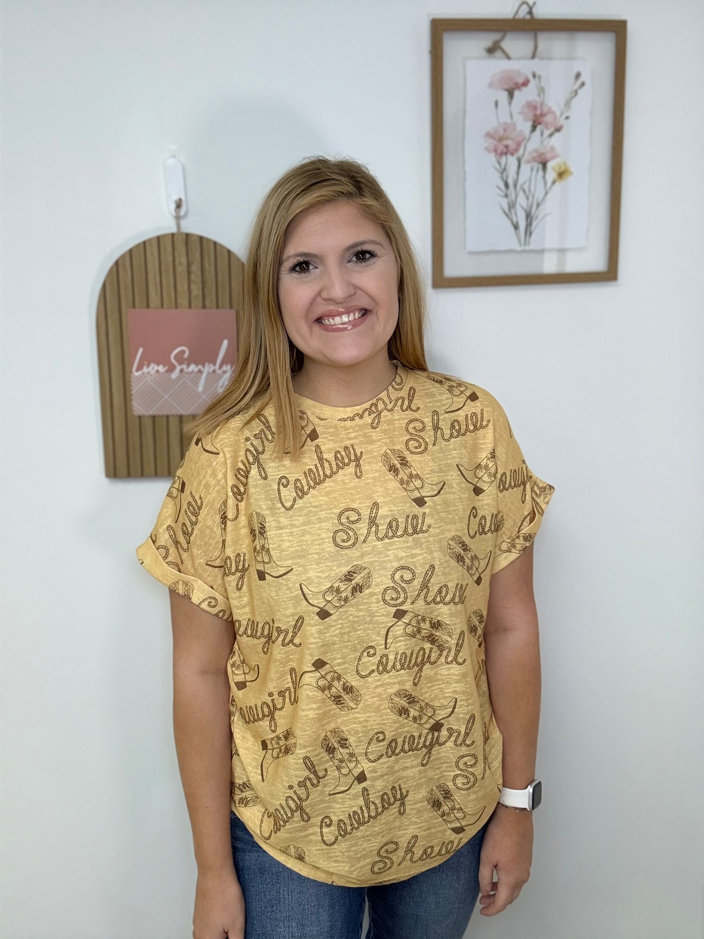 Cowboy Show Tee