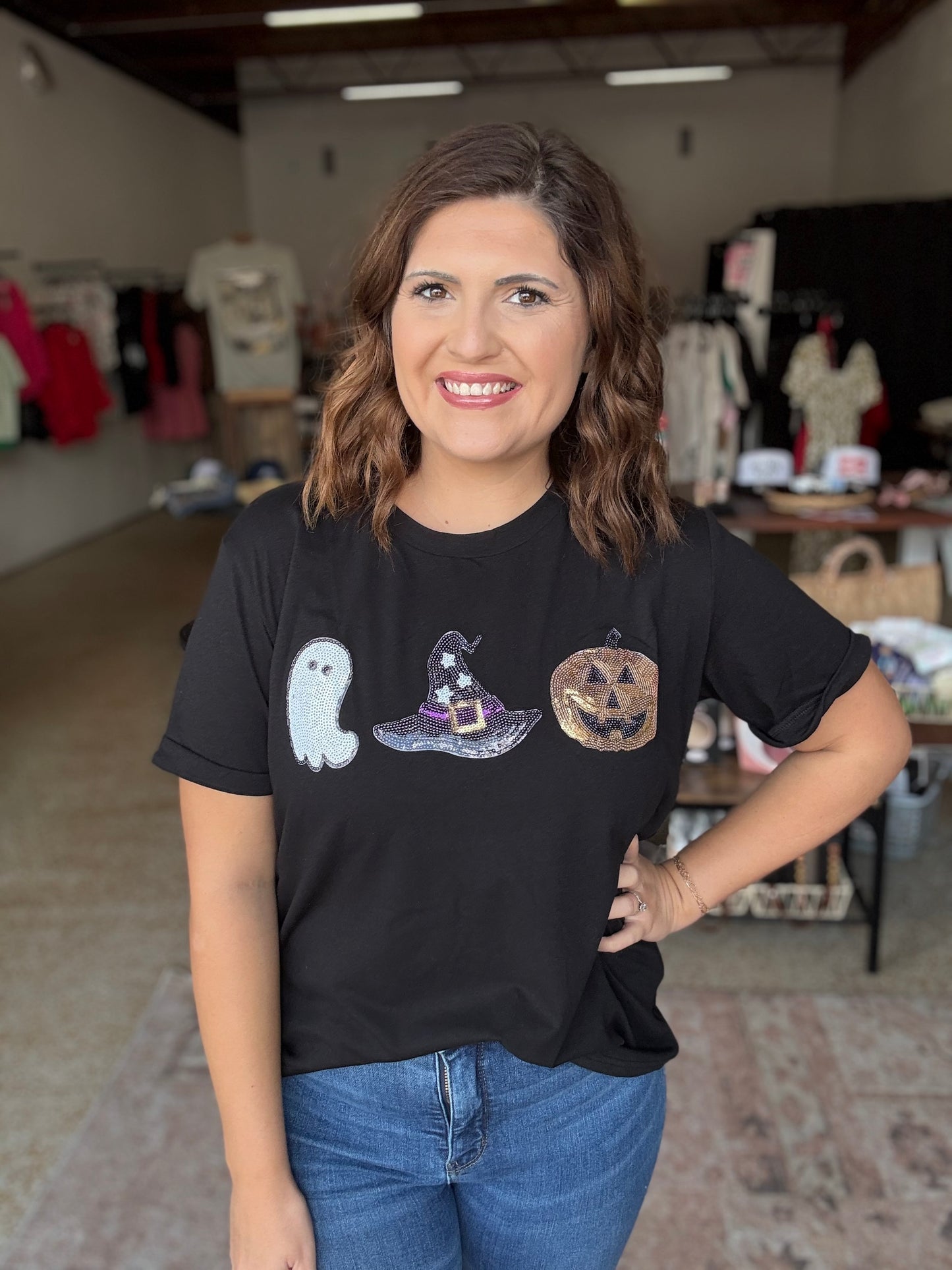 Halloween Sparkle Top