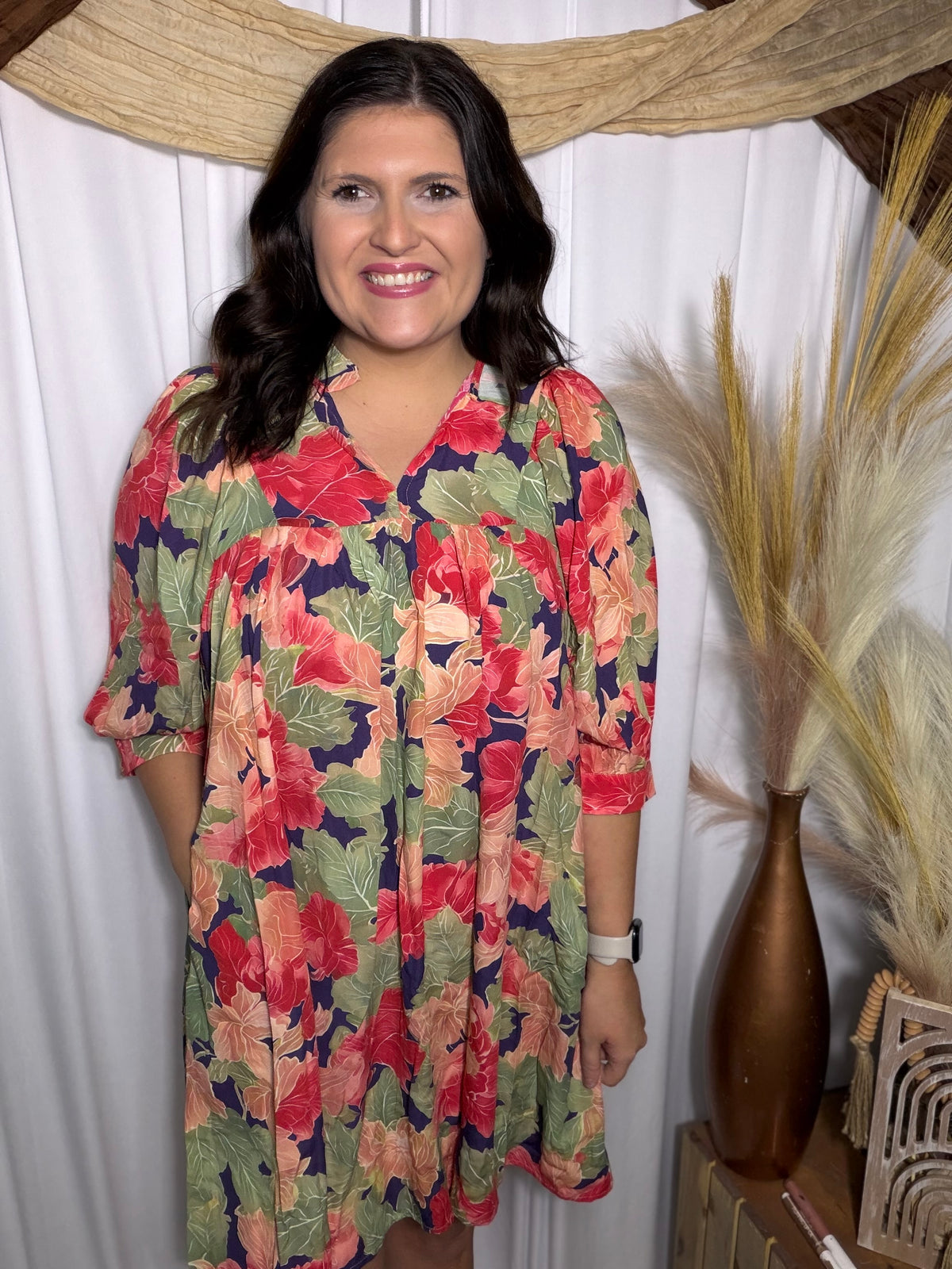 Redwood Floral Dress