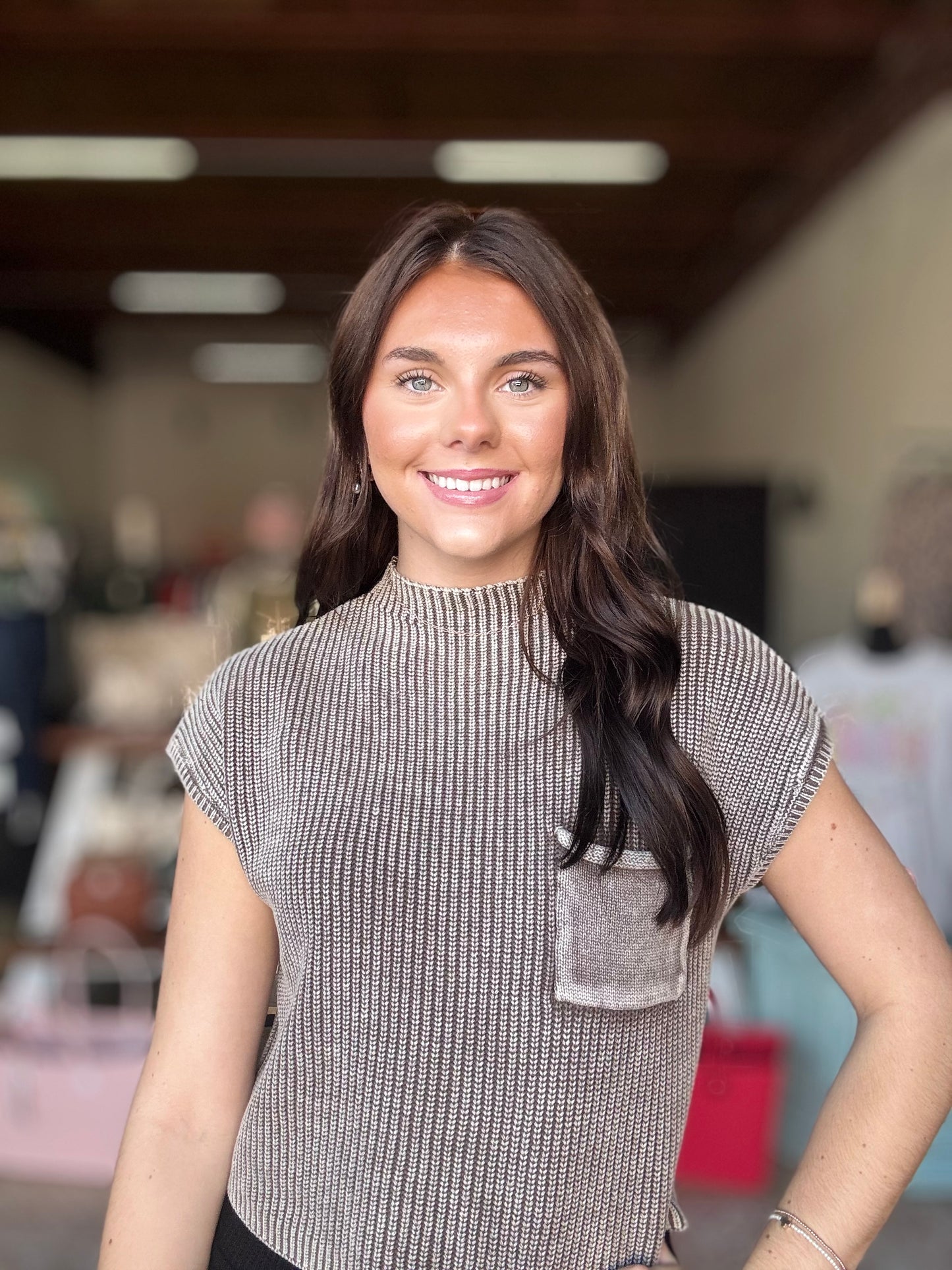 Mocha Latte Top
