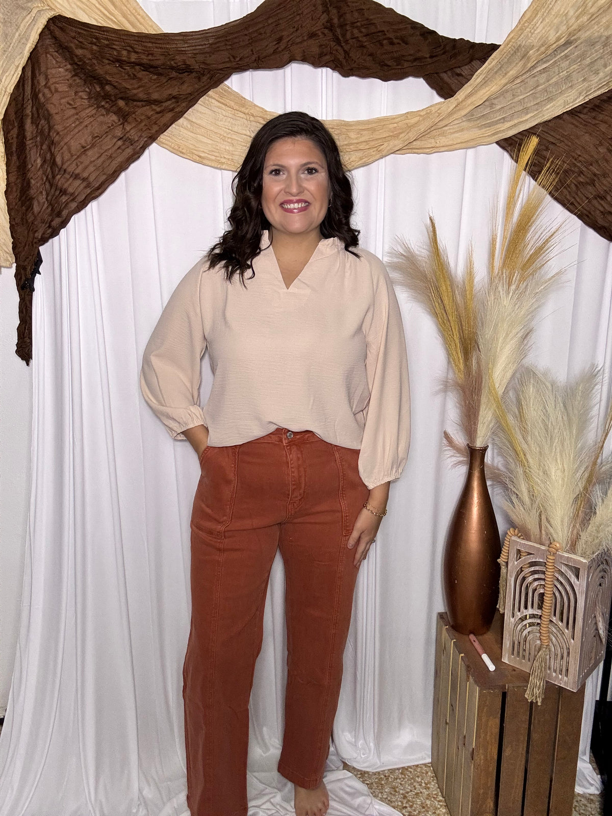 Southern Copper Color Denim