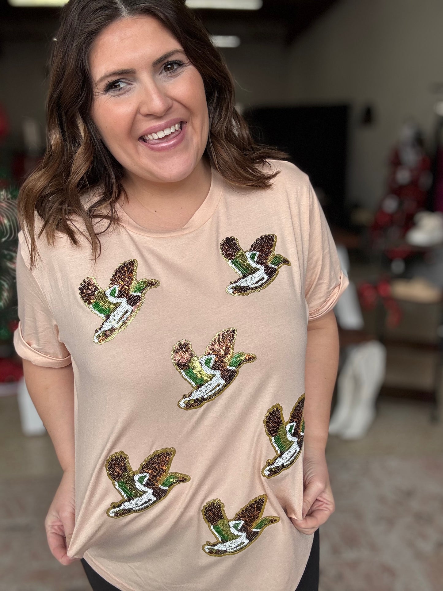 Sparkle Duck tee