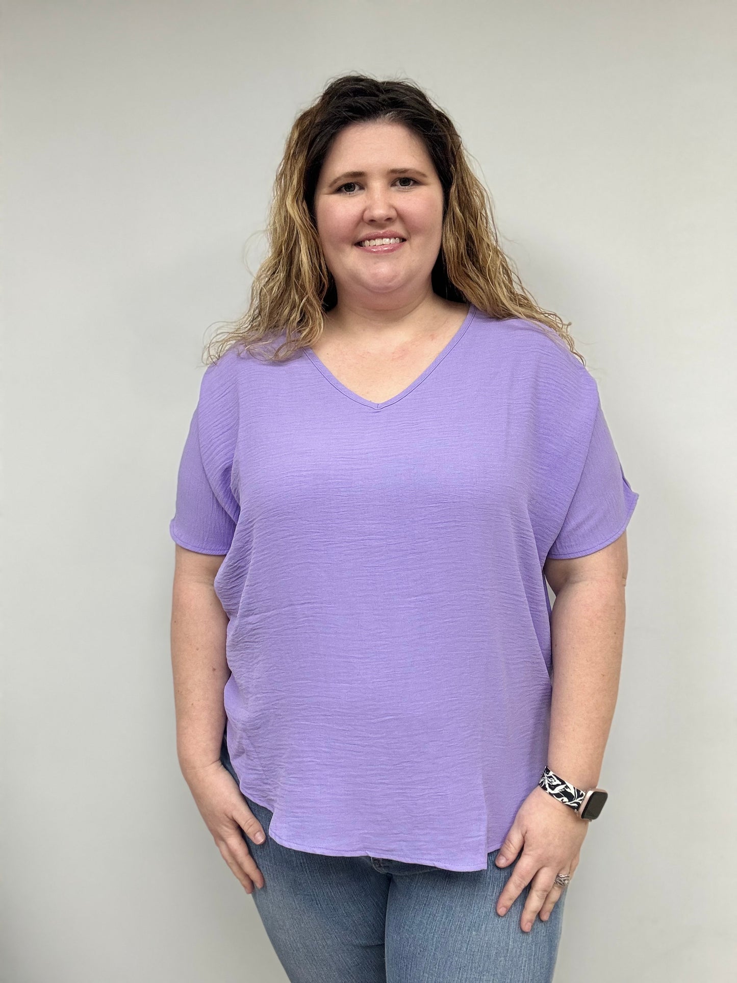 Lindsey Kate Curvy Top