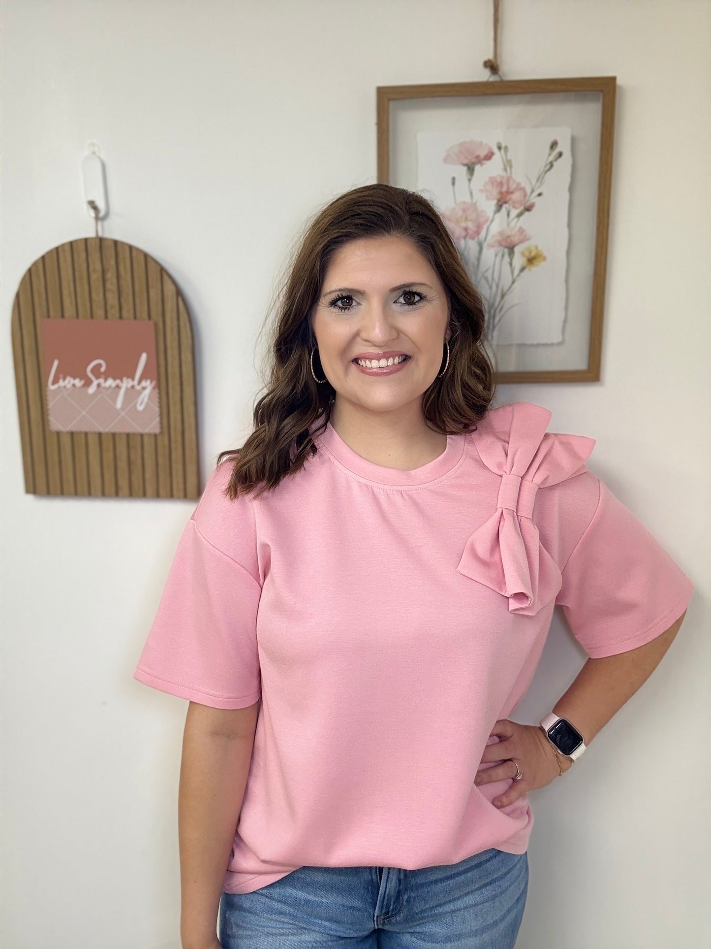 Pop Of Bows Top