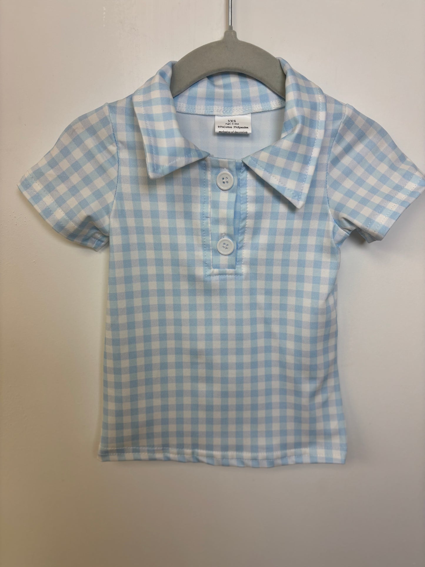 Baby Blue Polo Shirt
