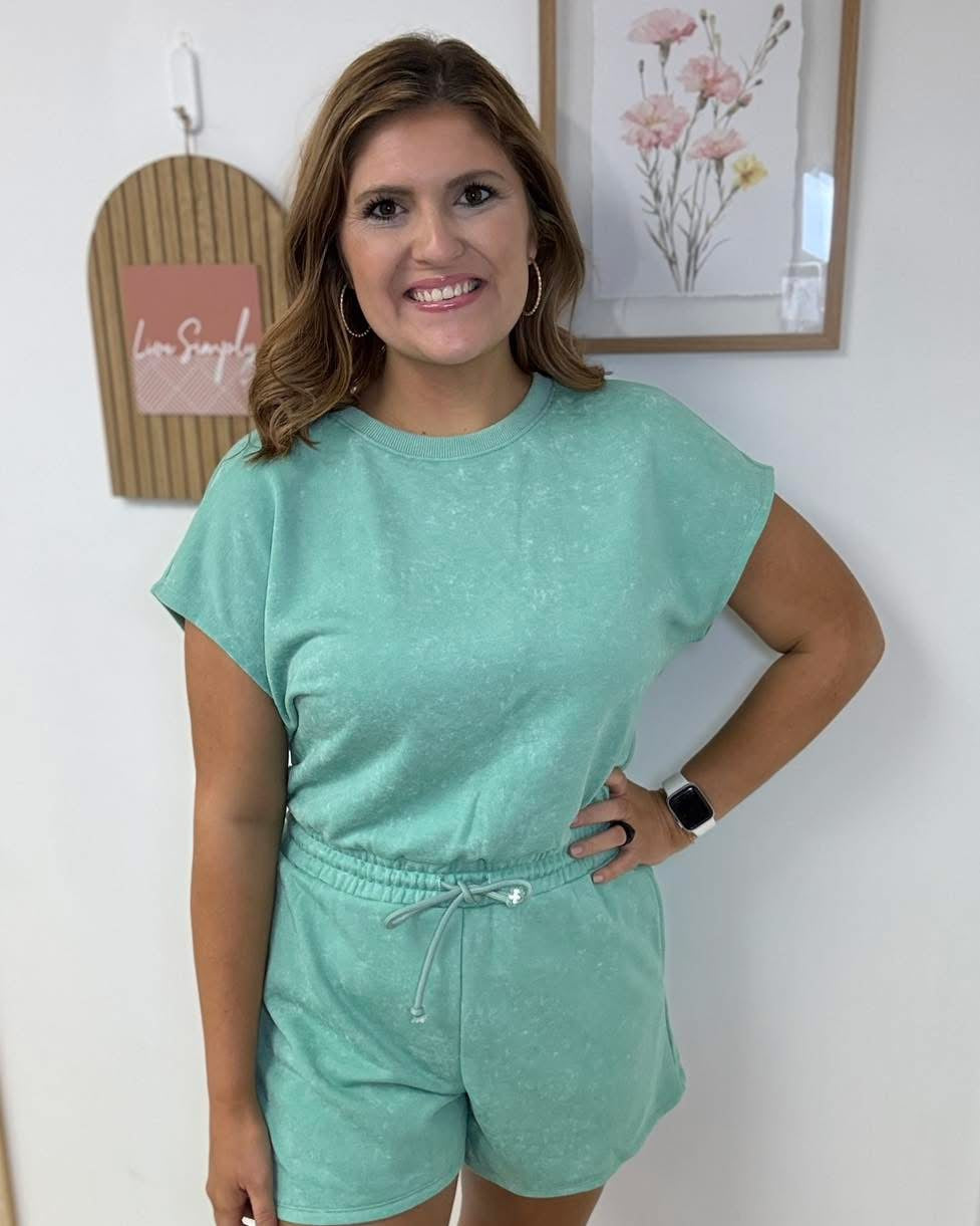 Ocean Breeze Romper