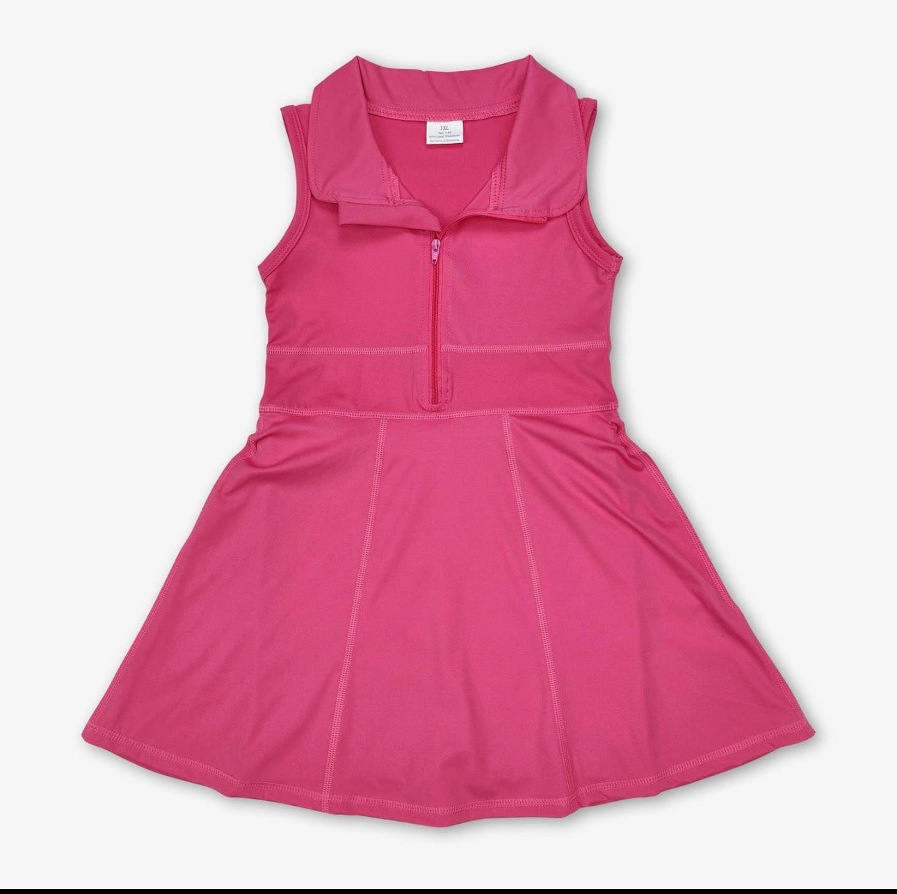Flamingo Pink Athletic Dress