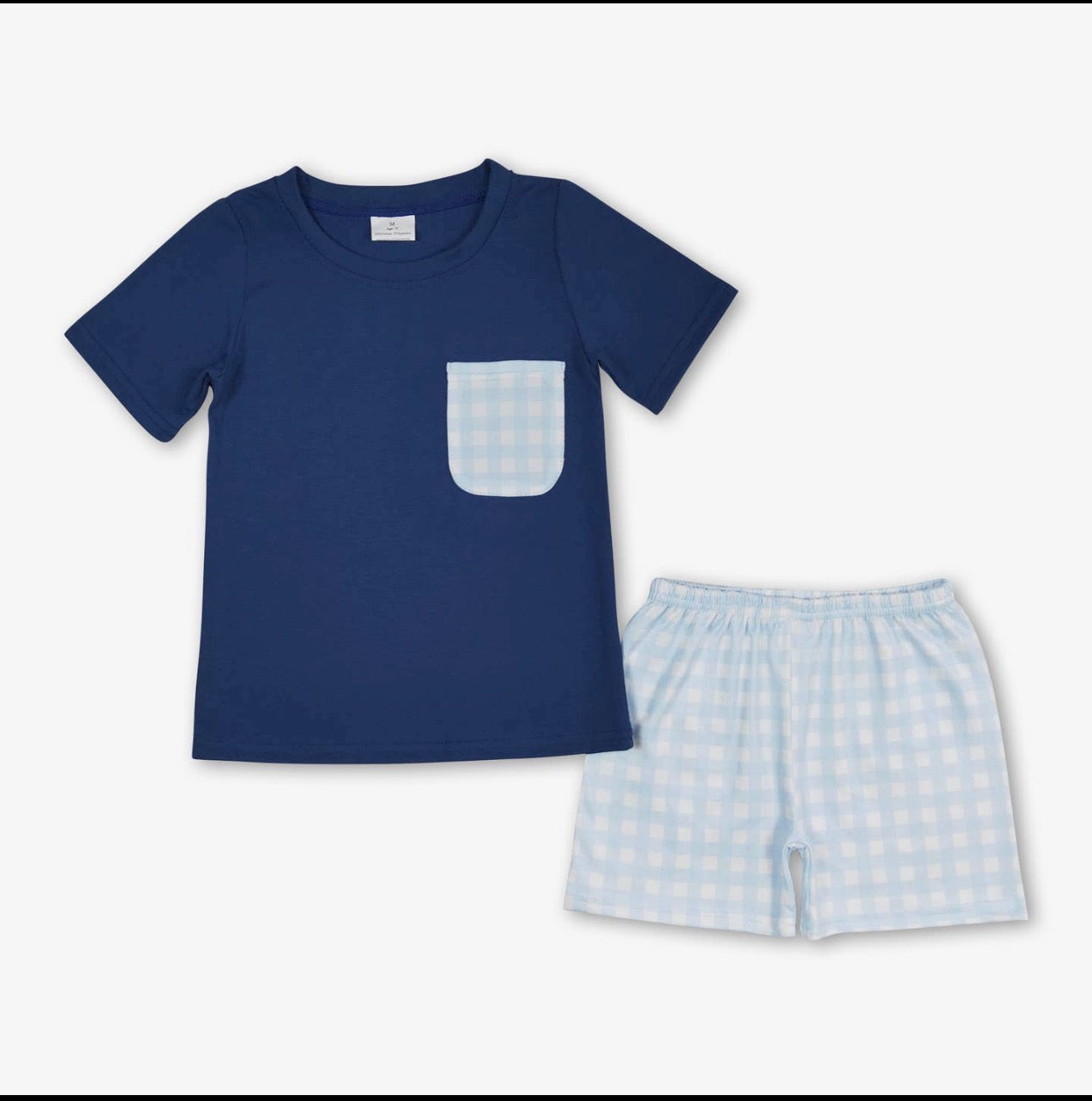 Blue pocket set