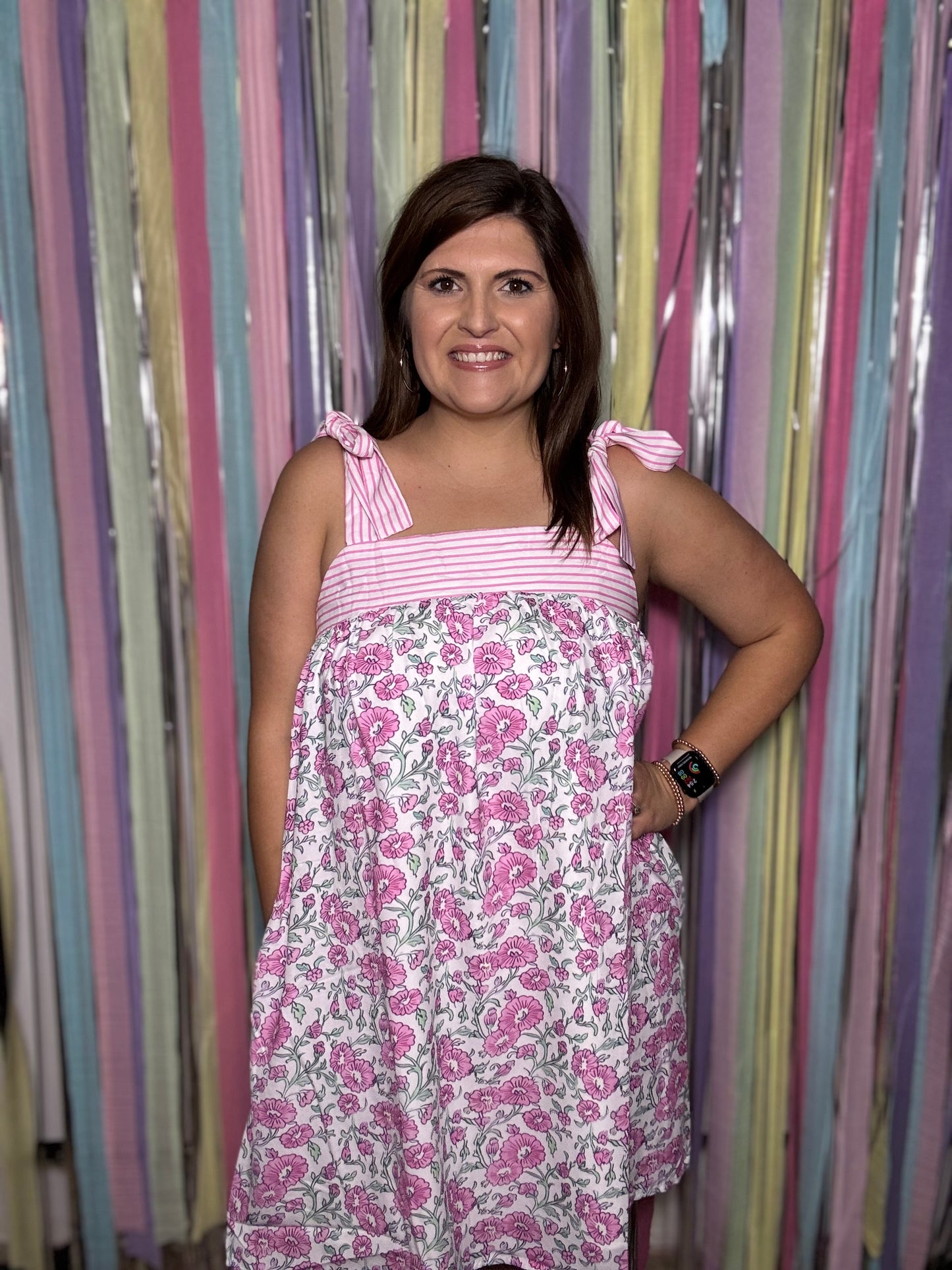 Pink Martini Mini Dress