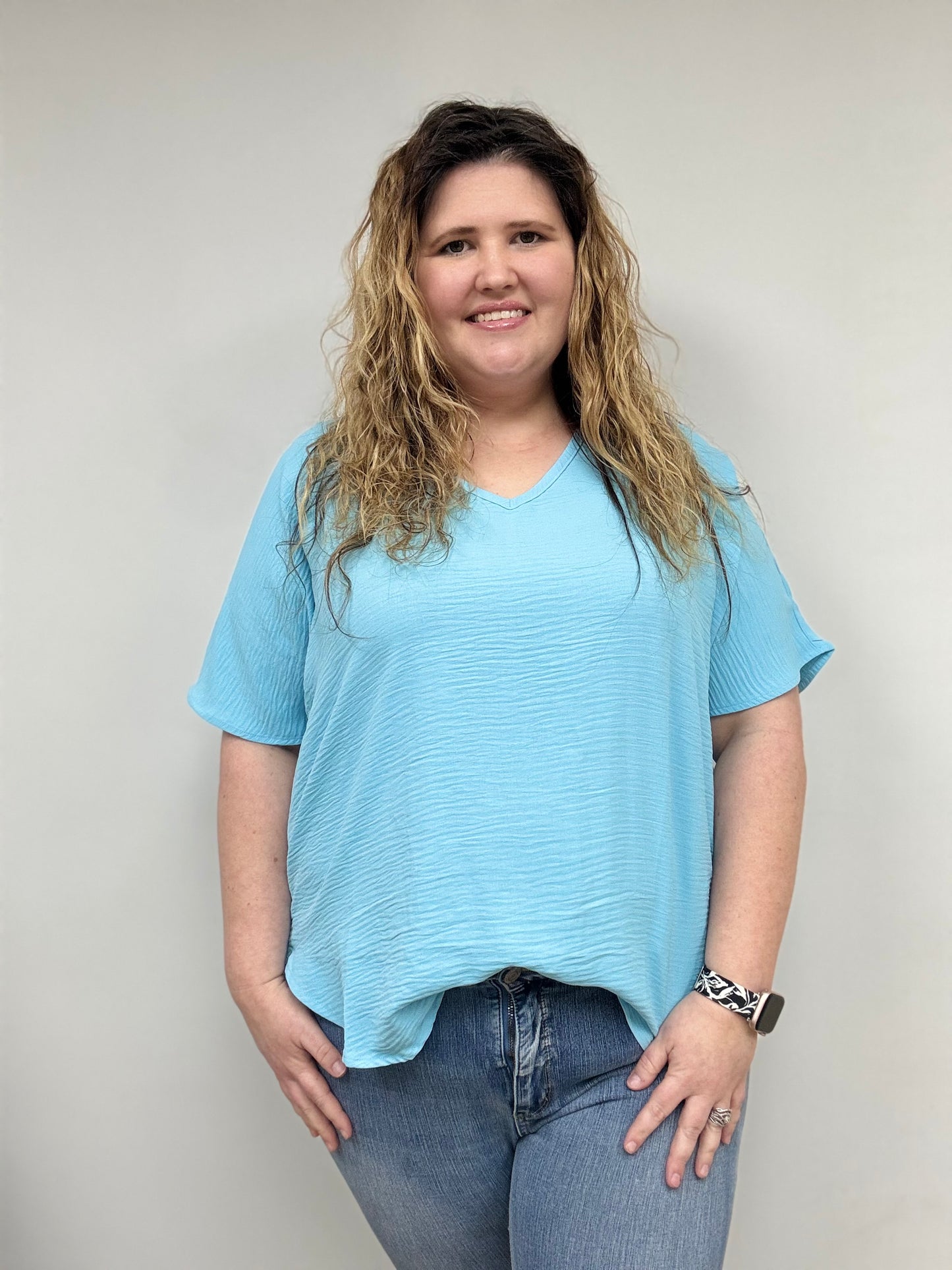 Lindsey Kate Curvy Top