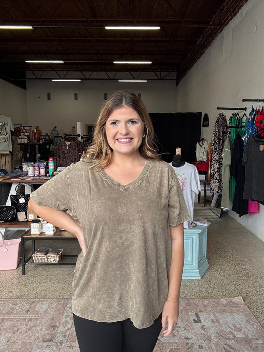 Fall Washed Tee