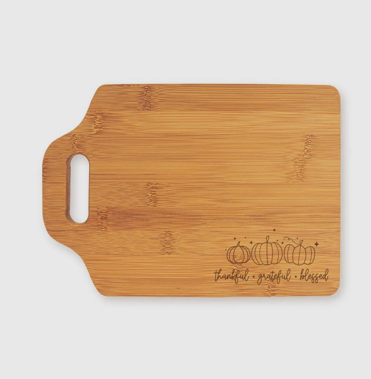 Thankful •Grateful•Blessed Cutting Board