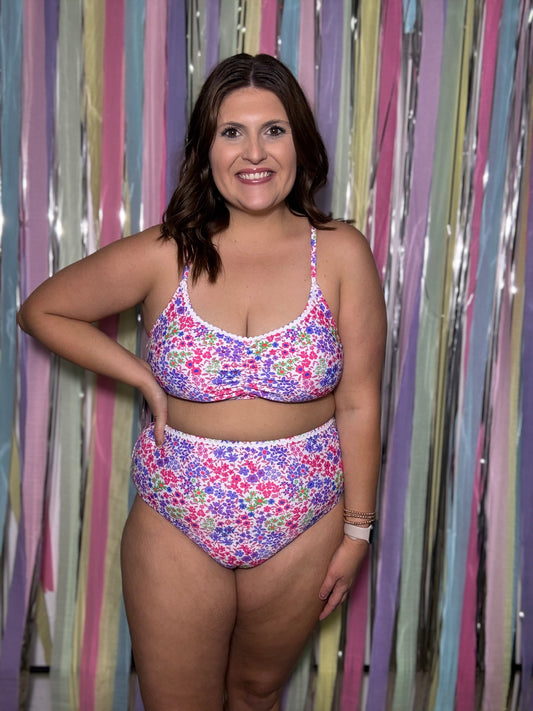 Wildflower Waves Swimsuit Bottoms