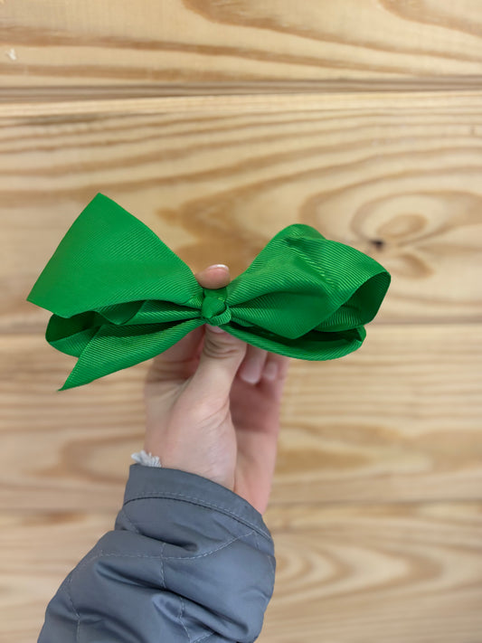 Forest Green Hair Bow