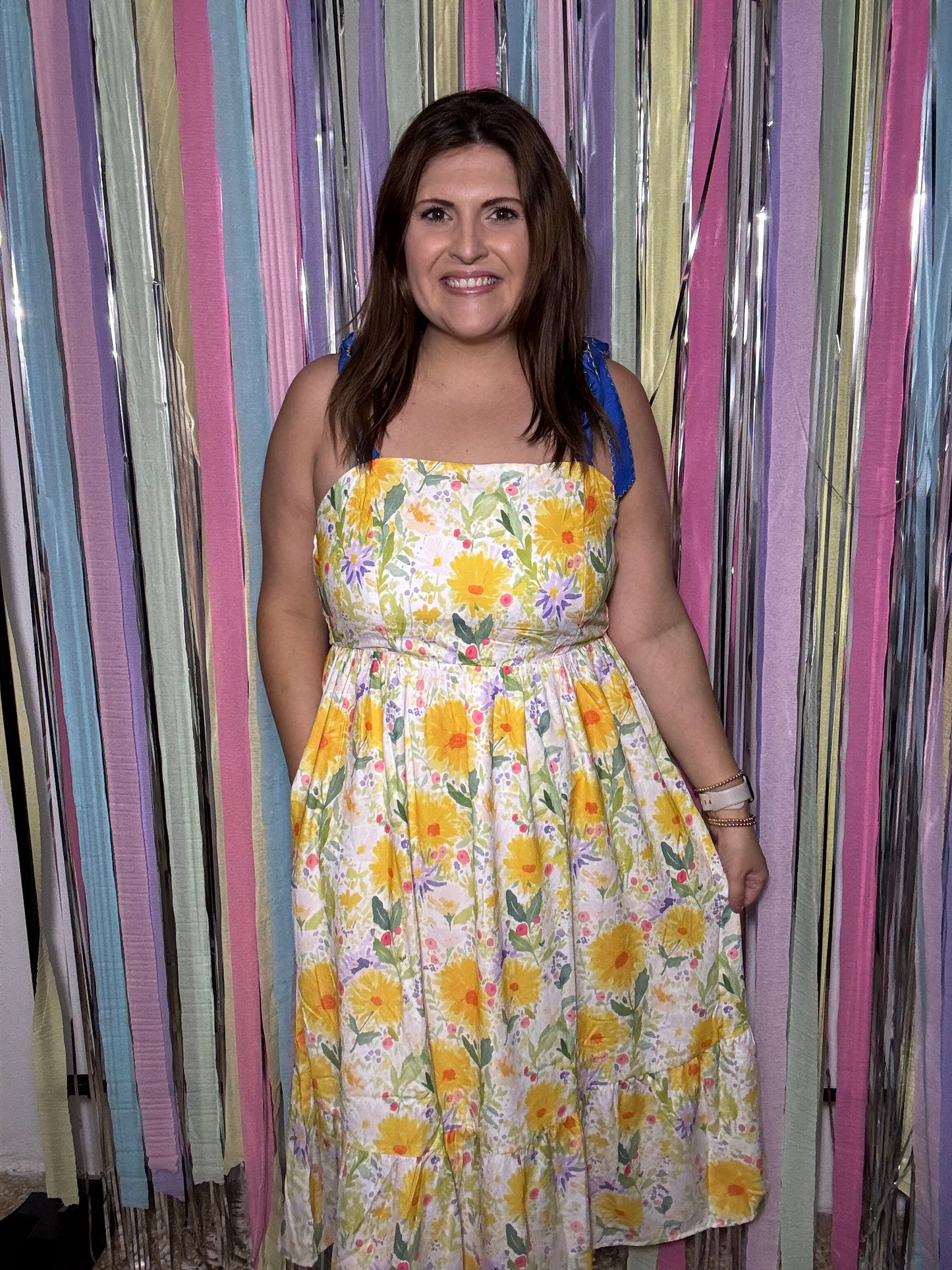 Golden Hour Midi Dress