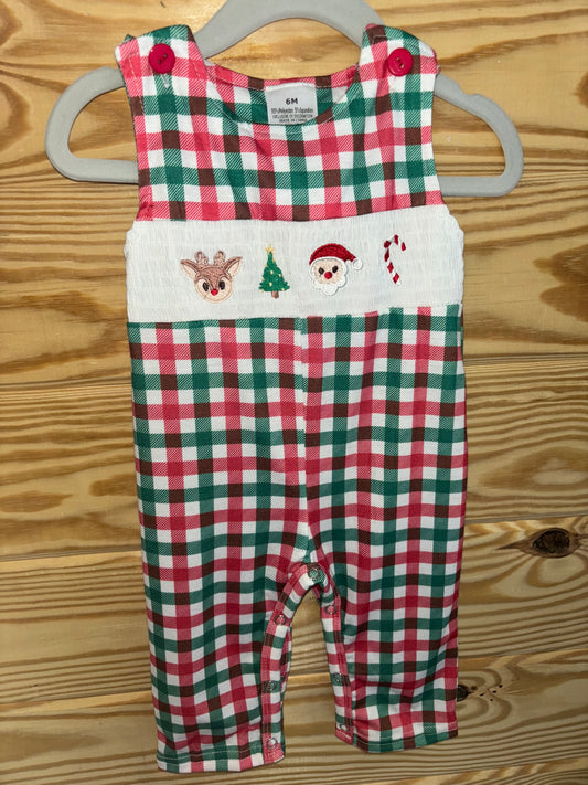 Christmas Baby Boy Romper