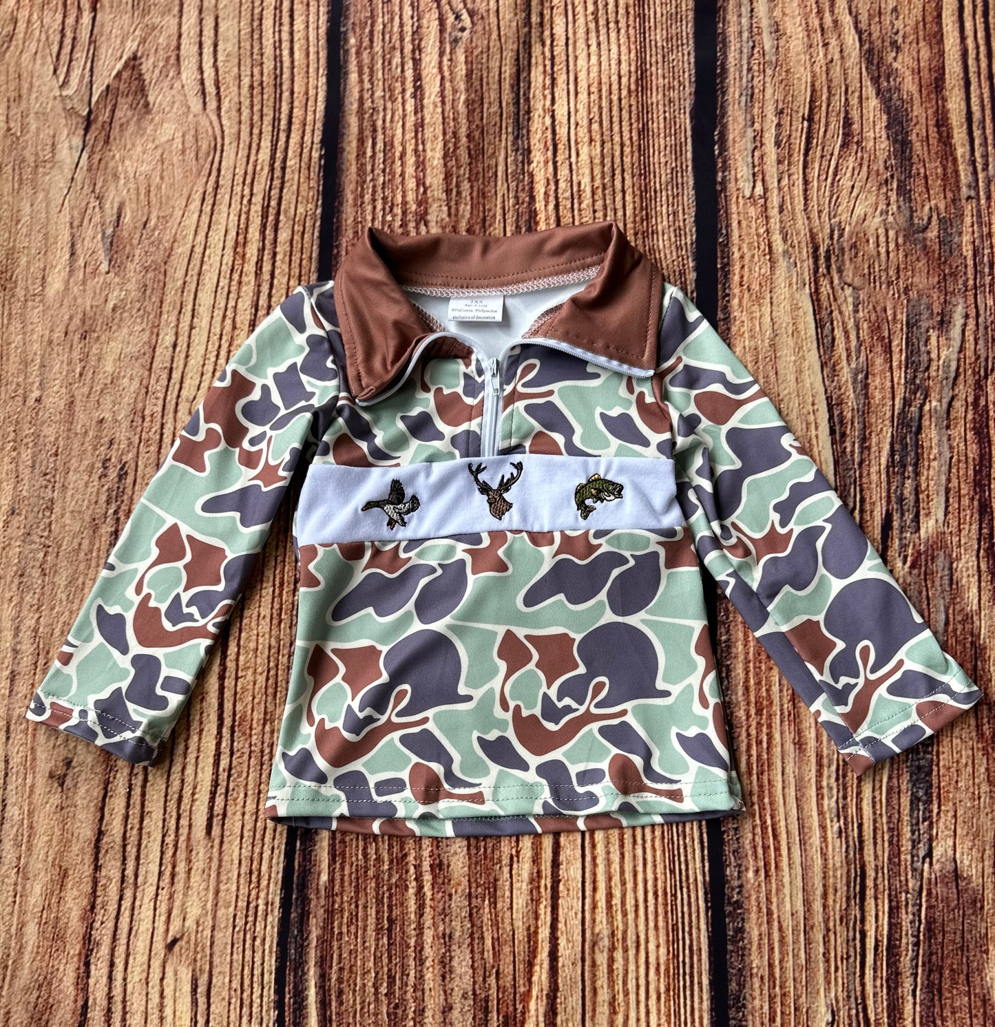 Camo Hunting  Pullover