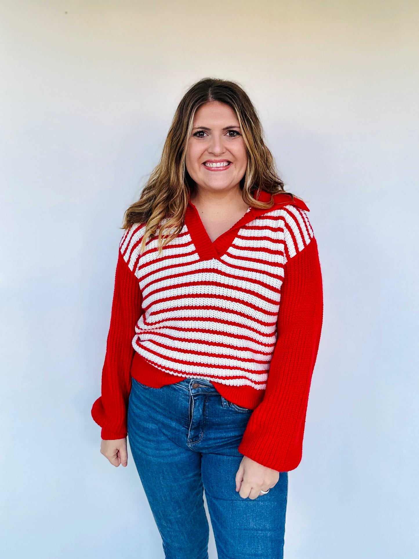 Candy Cane Lane Sweater