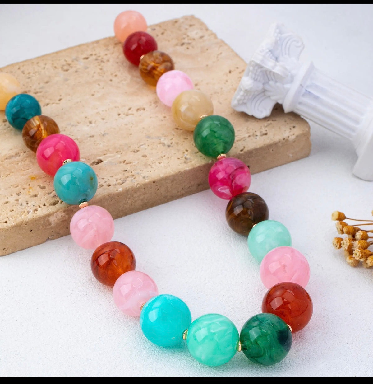 AJ bubble necklace