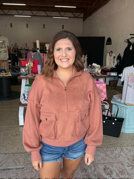 Camel Pullover