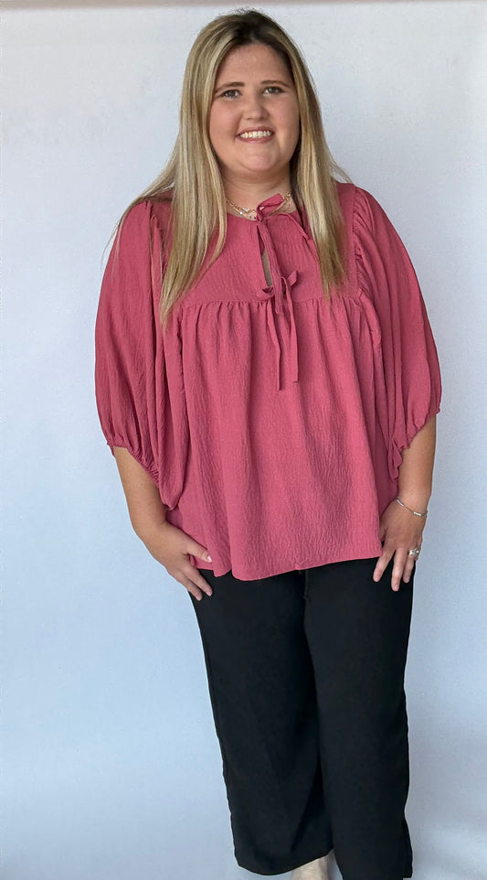 Dusty Rose Top