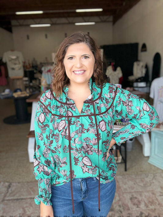 Emerald Escape Top