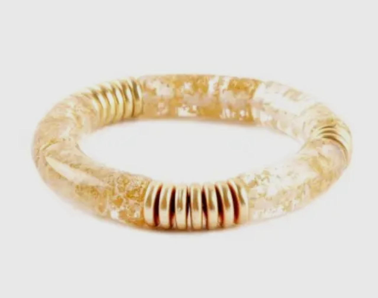 GOLD FLECK BRACELET