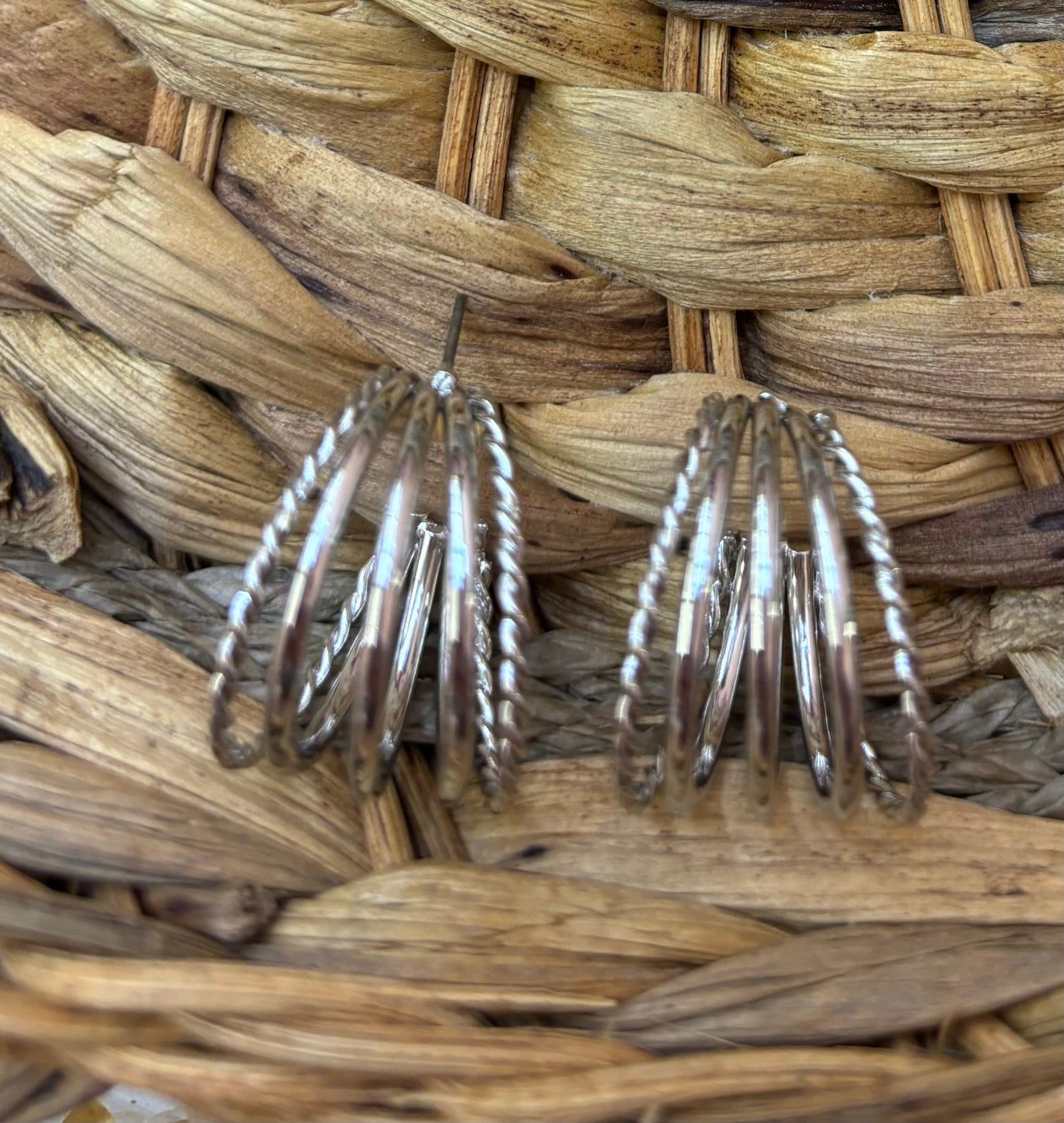 Multi Wire Hoop Earrings