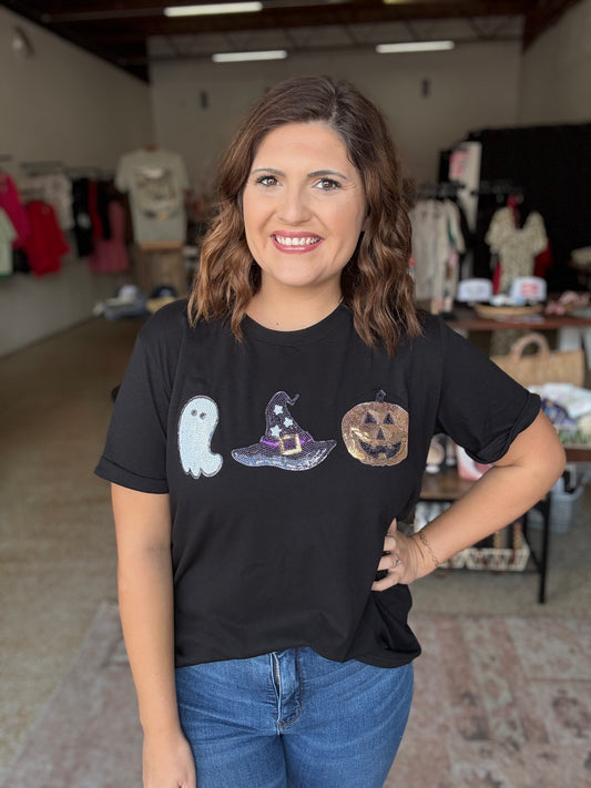 Halloween Sparkle Top