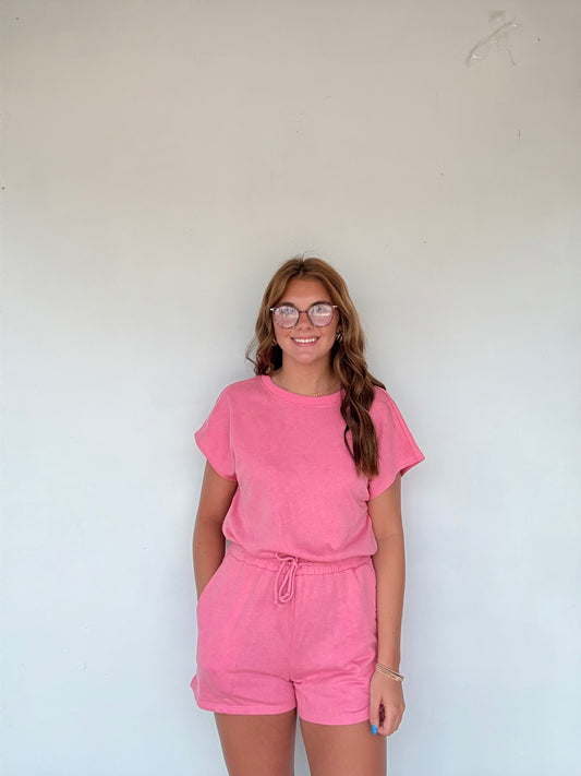 Pink Lemonade Romper