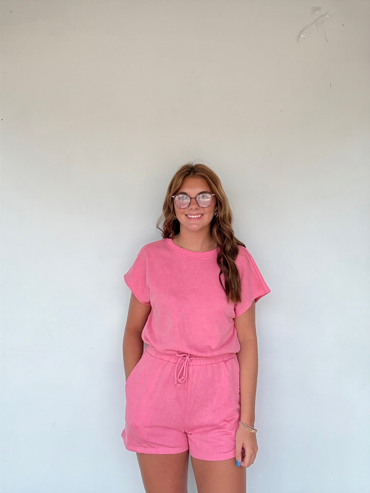 Pink Lemonade Romper