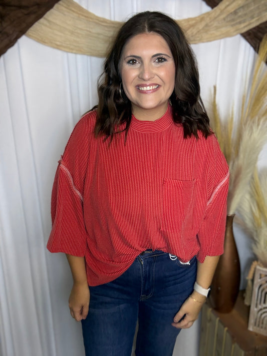 Scarlet Grace Curvy Top