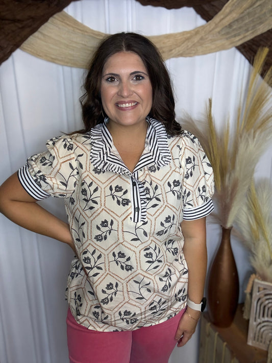 Southern Elegance Top