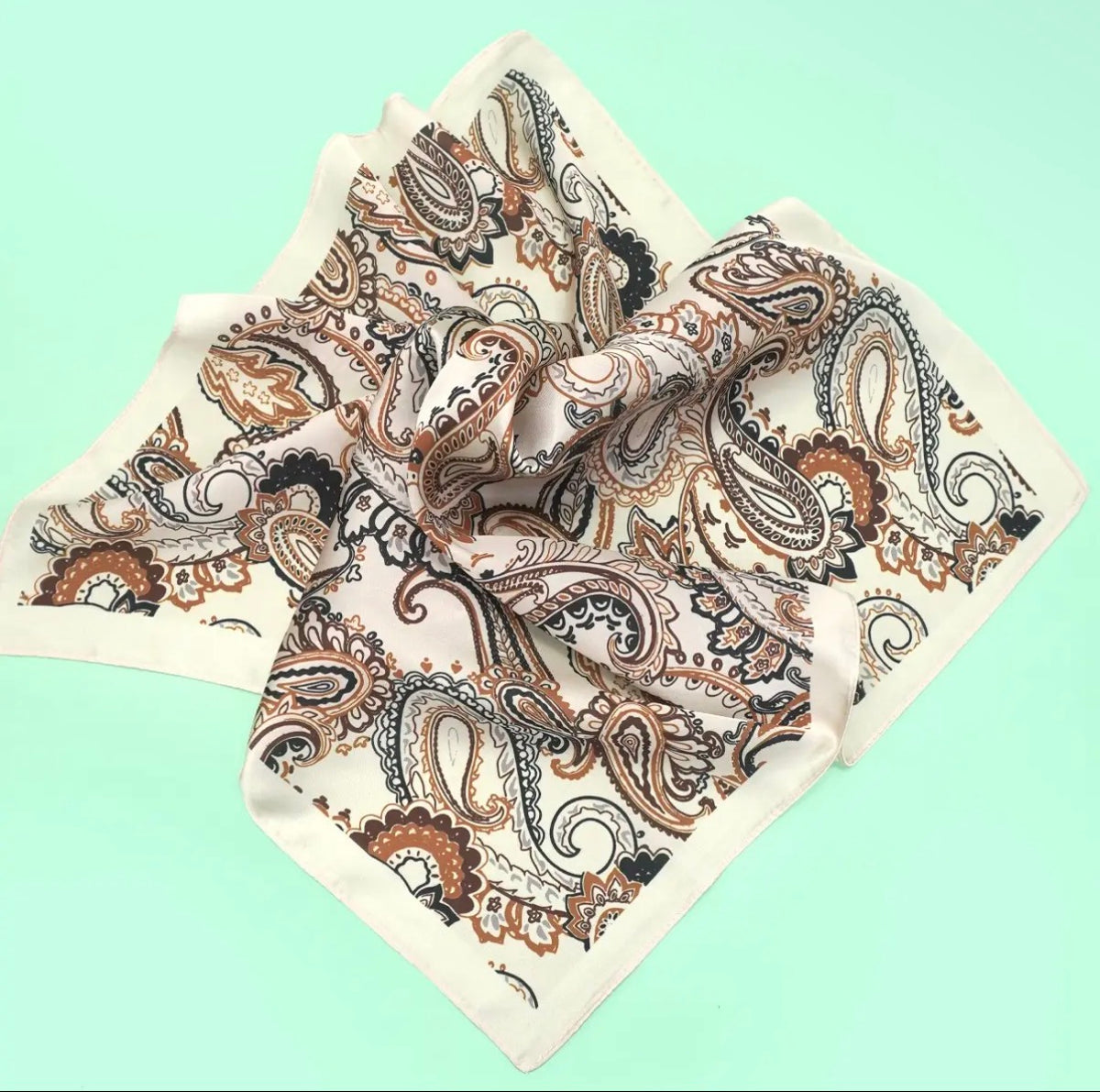 Paisley Scarf Necklace