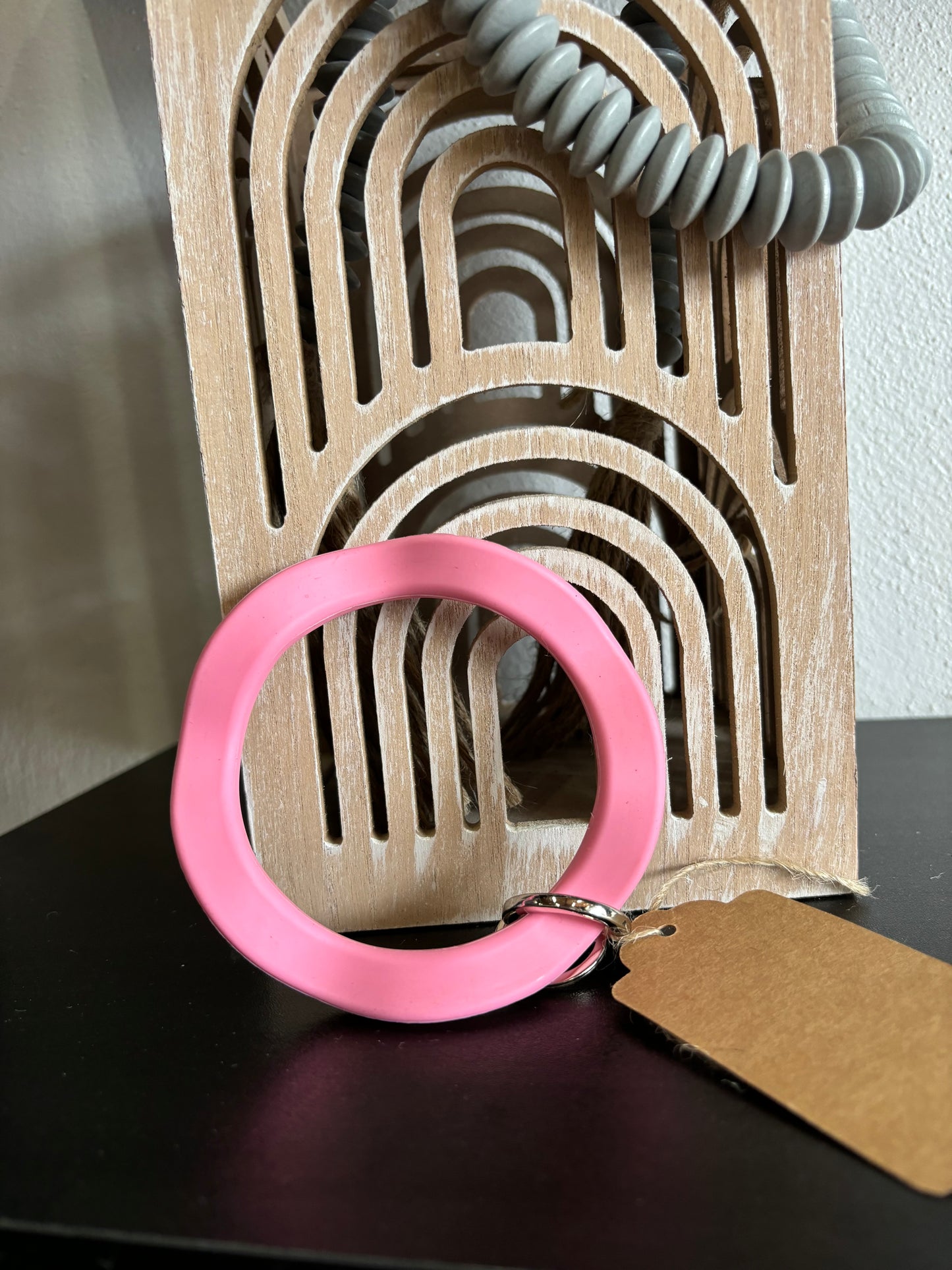 Wavy Bangle Keychains