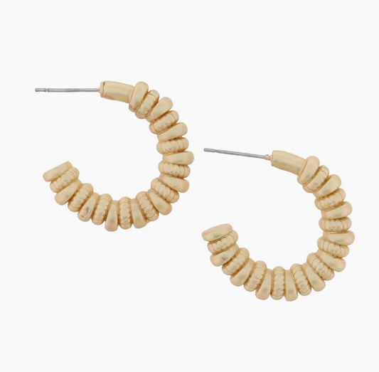 Gold Decorative Hoops