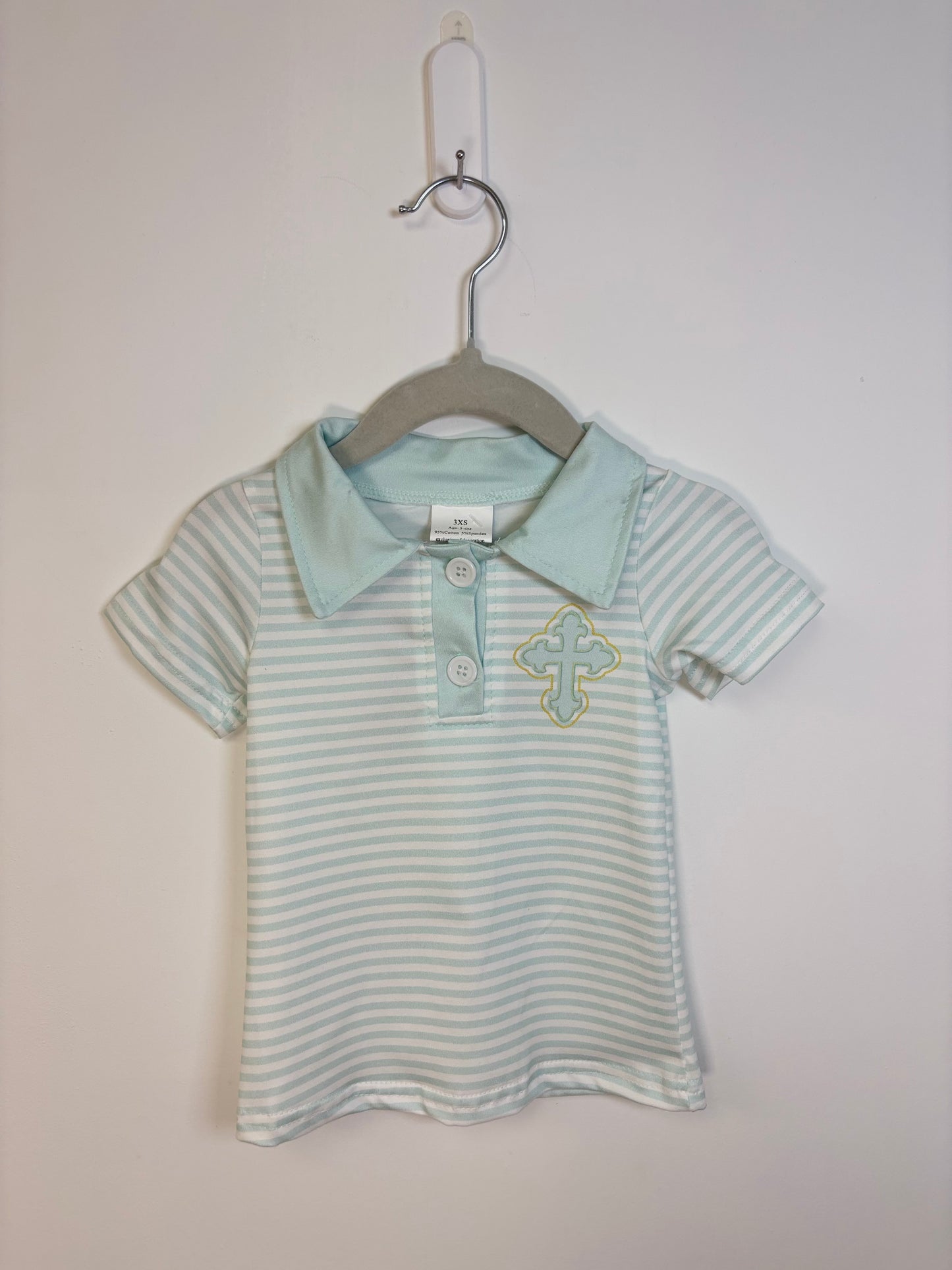 Cross Little Boy Polo Shirt