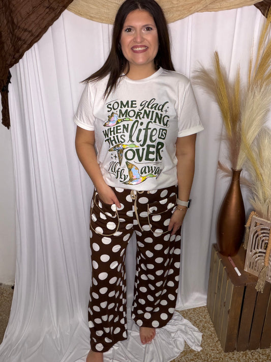 Brown Sugar Dot Pants