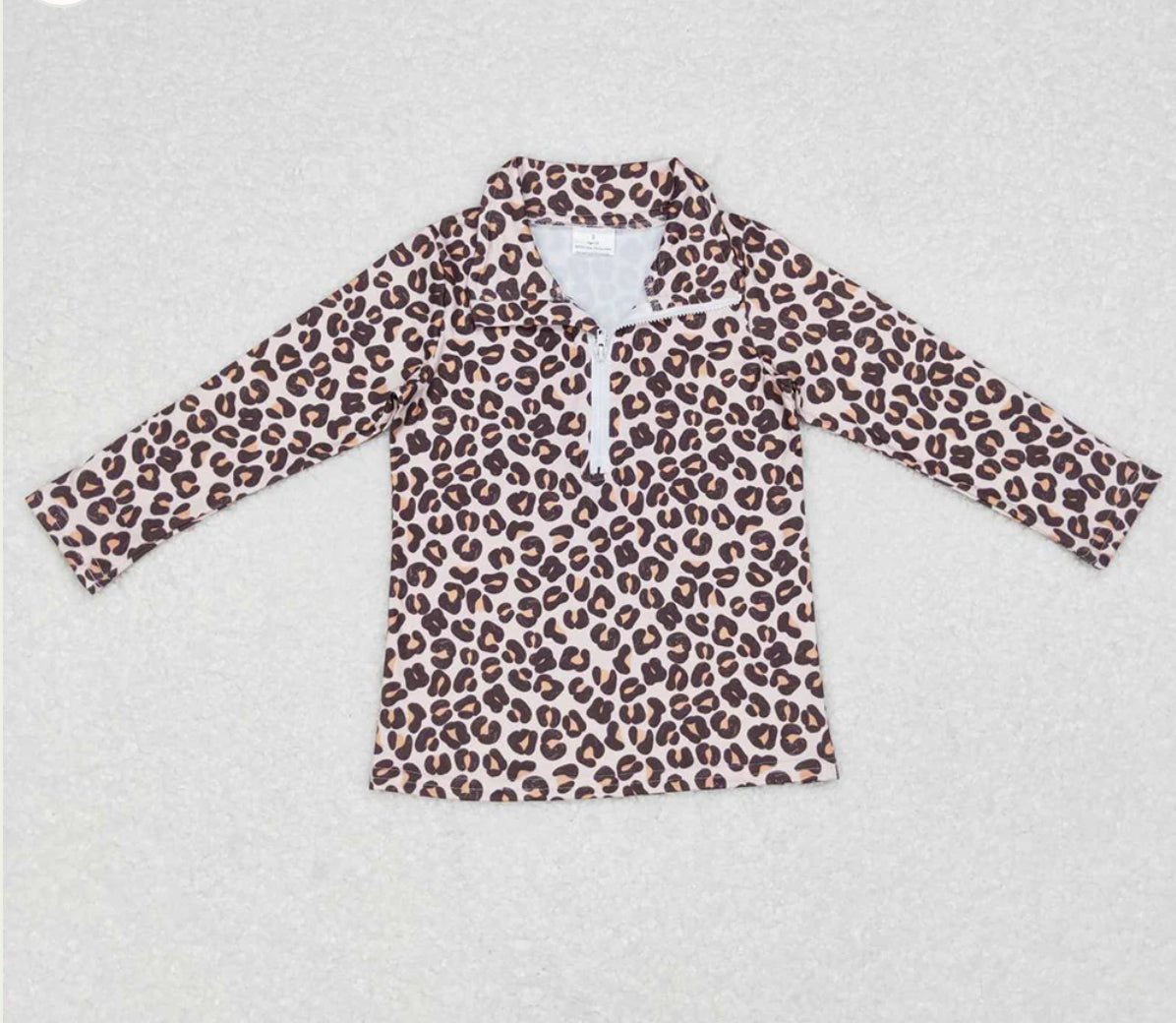 Leopard Girl Pullover