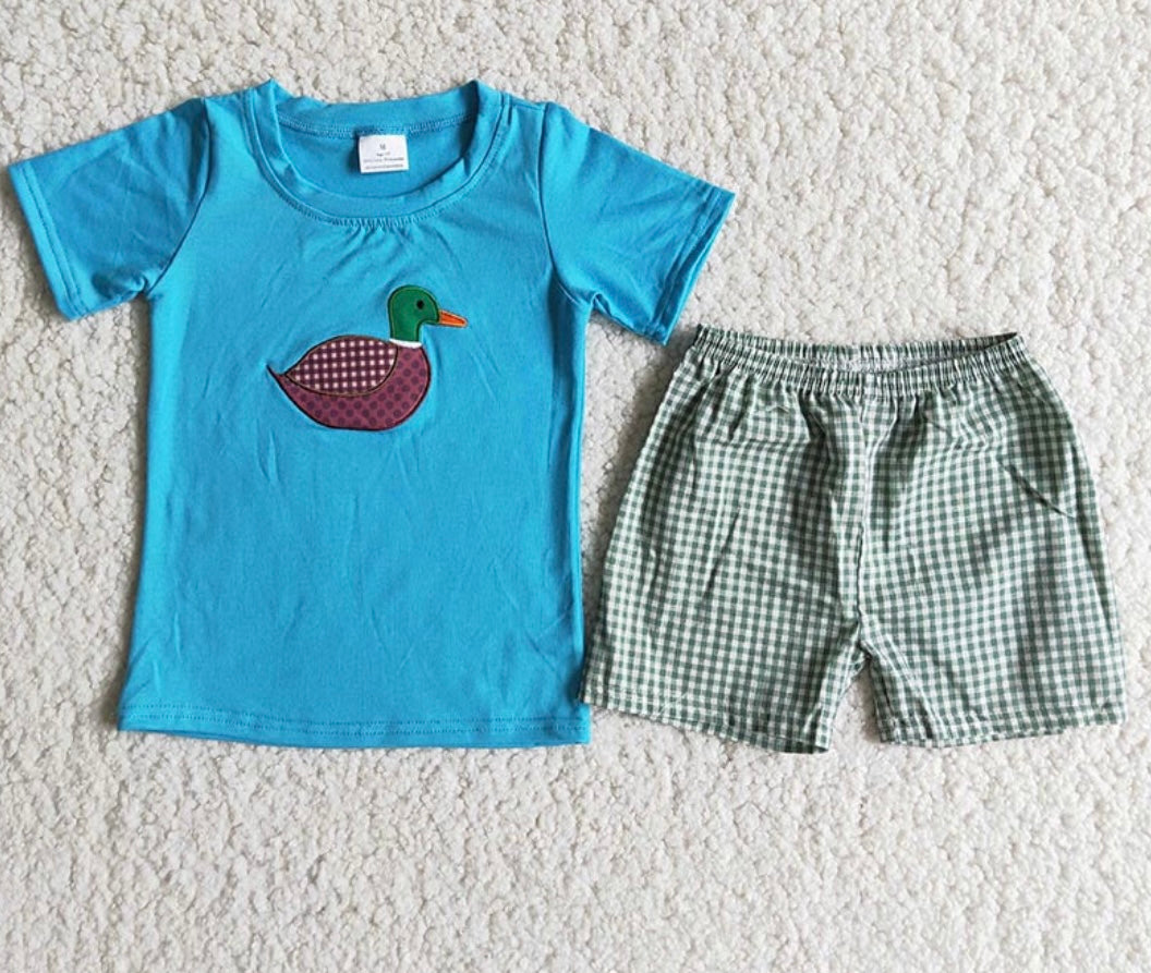 Duck Shorts Set