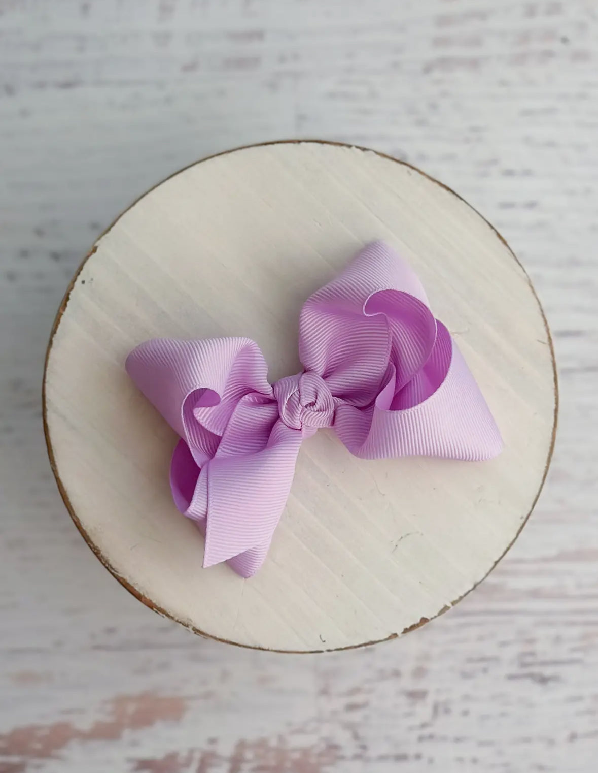 Lavender Hair Bow