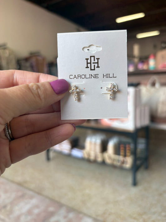 Cross earrings