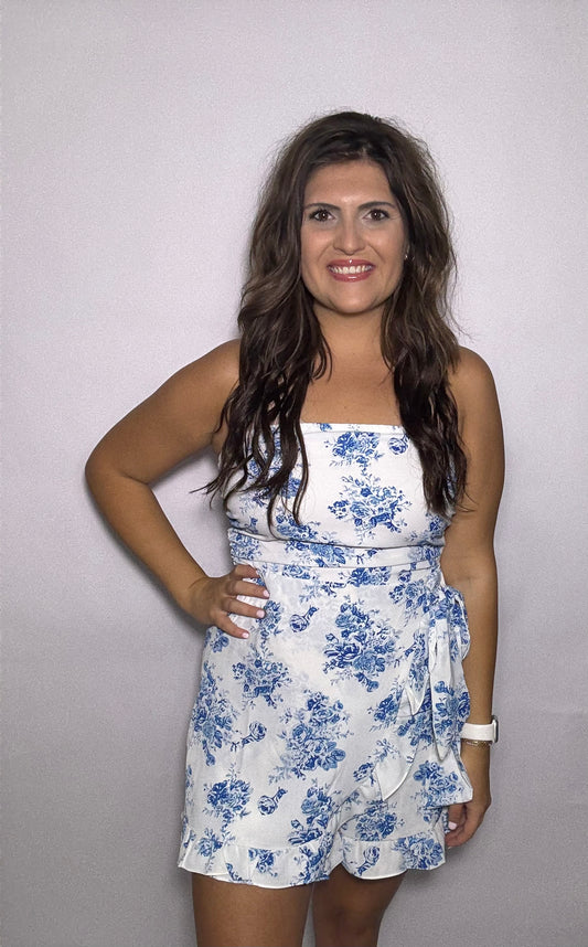 Summer in Provence Romper