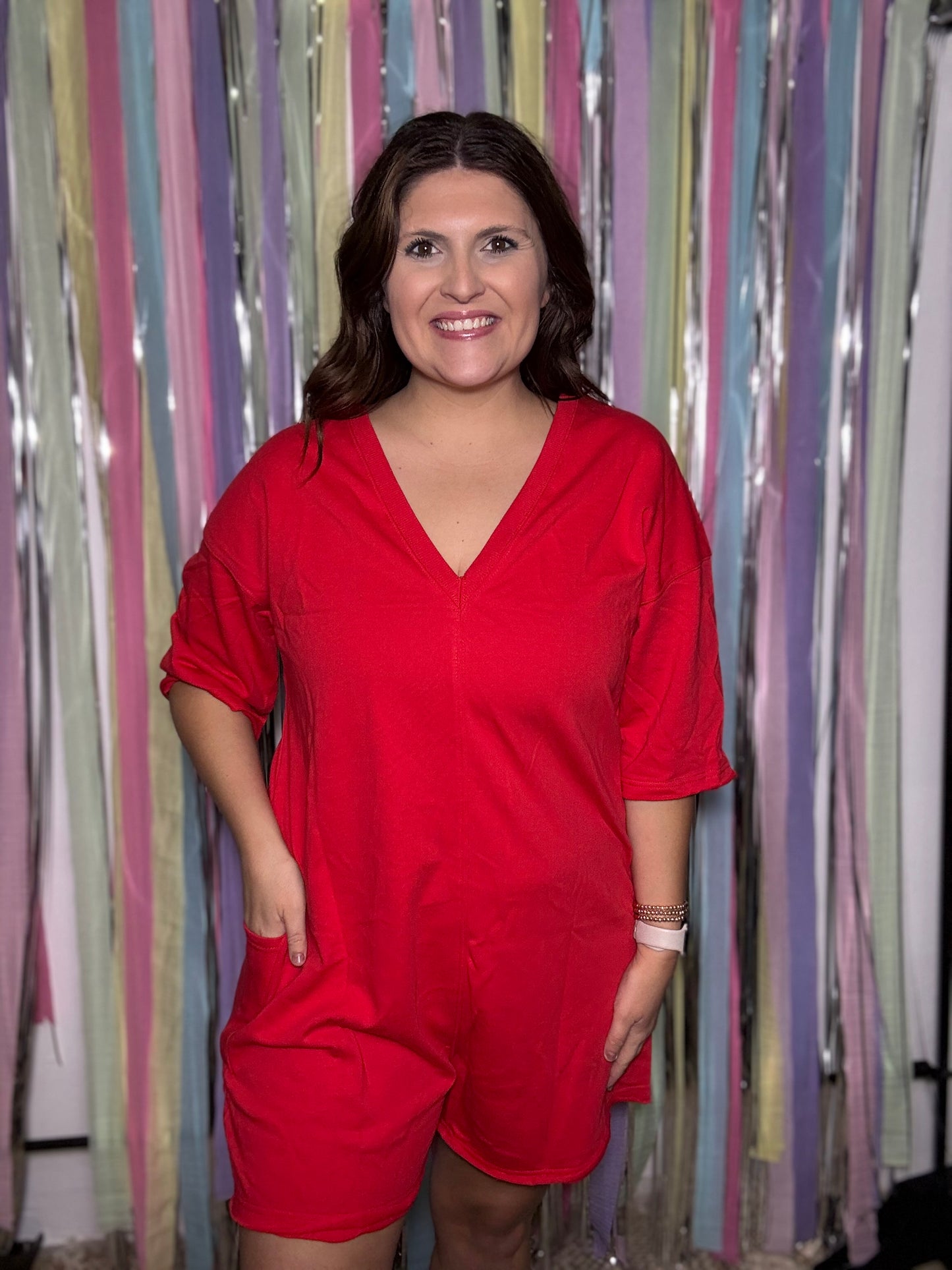 Red Hot Romper