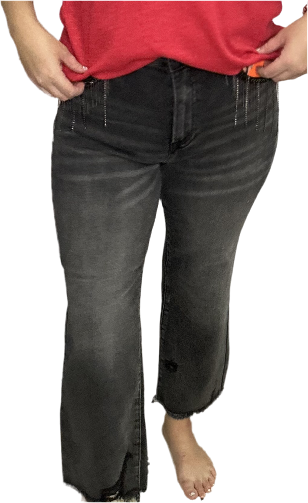 Dark Grey Risen Jeans