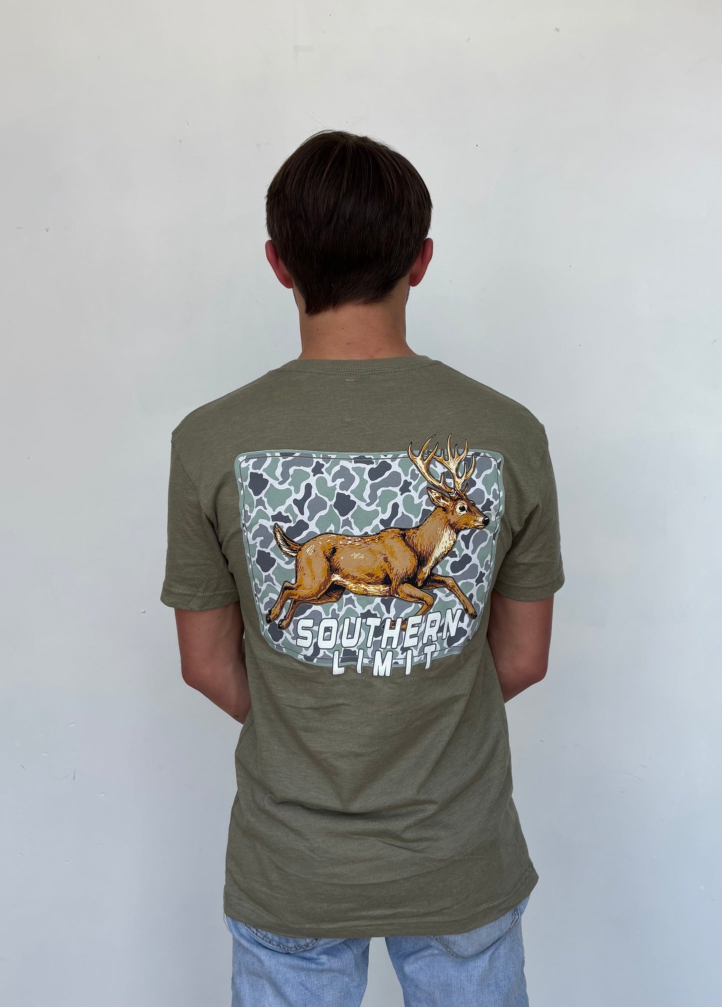Camo Buck Tee